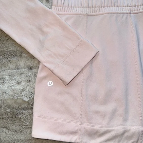 Lululemon RARE Yohari Cinched Waist Jacket Light pink Size 6 - Picture 5 of 11